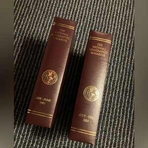 2003 National Geographic Magazine Empty Slip Cover Cases Slipcase